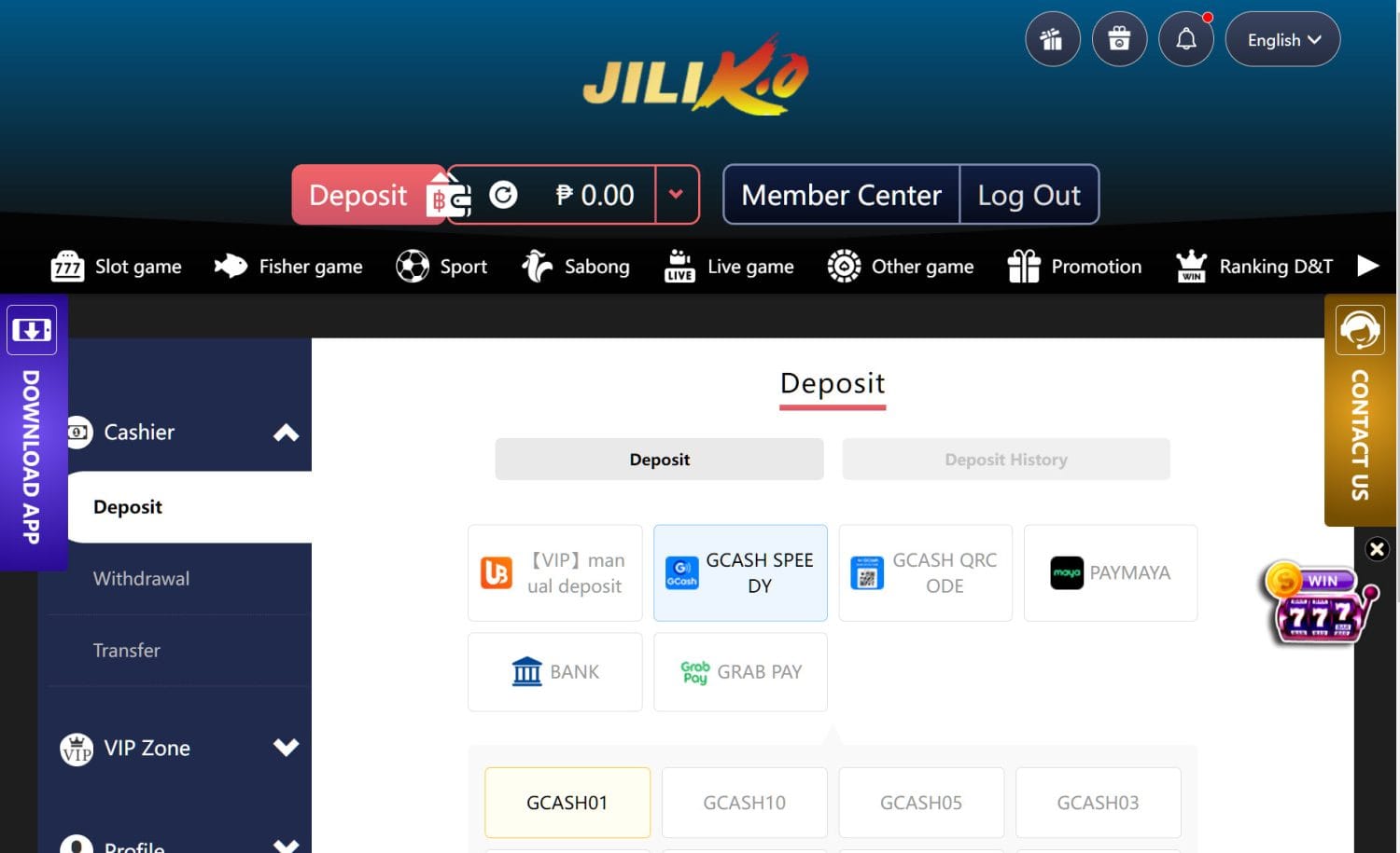 Jiliko Gcash Payment Options